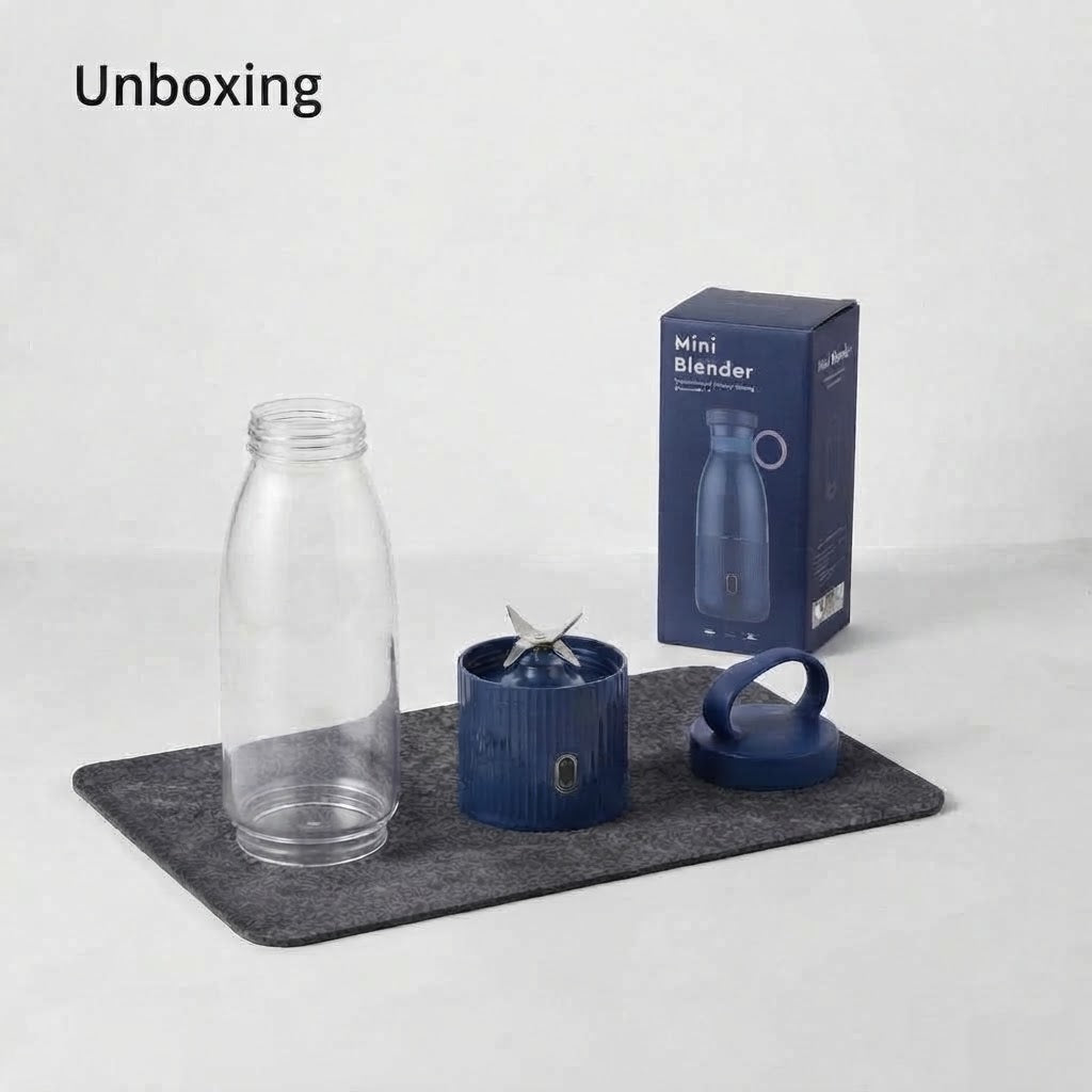 Portable Electric Juicer & Smoothie Blender
