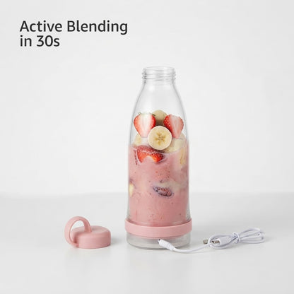 Portable Electric Juicer & Smoothie Blender