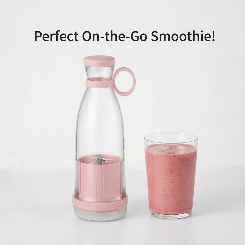 Portable Electric Juicer & Smoothie Blender