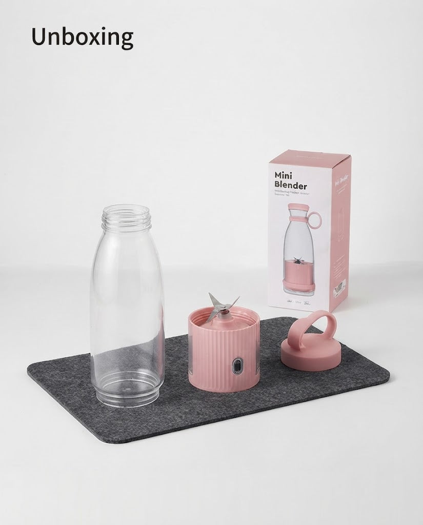 Portable Electric Juicer & Smoothie Blender