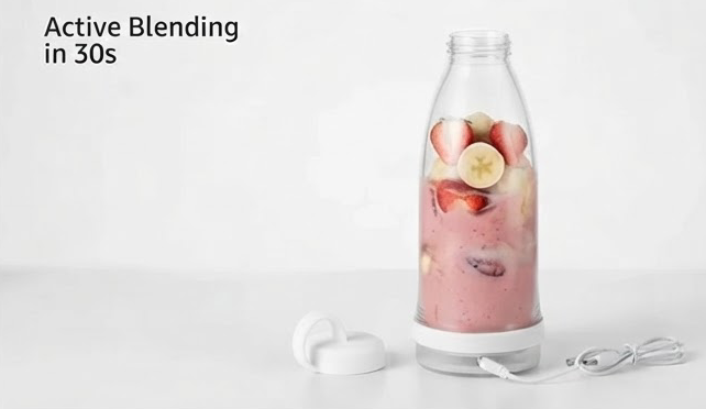 Portable Electric Juicer & Smoothie Blender