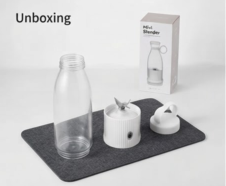 Portable Electric Juicer & Smoothie Blender